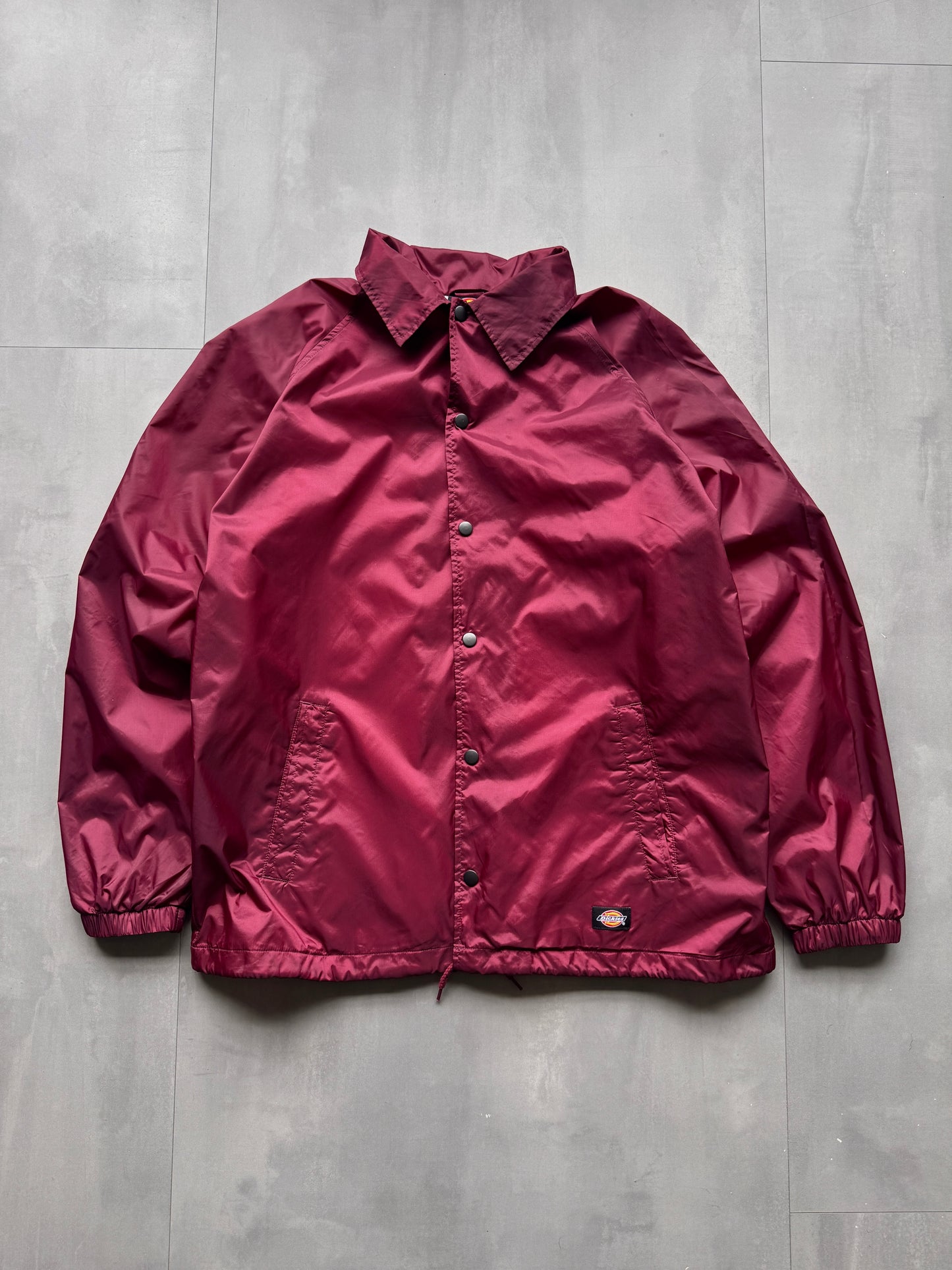 VINTAGE DICKIES LIGHTWEIGHT RED JACKET - M