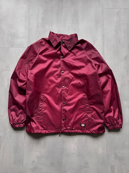 VINTAGE DICKIES LIGHTWEIGHT RED JACKET - M