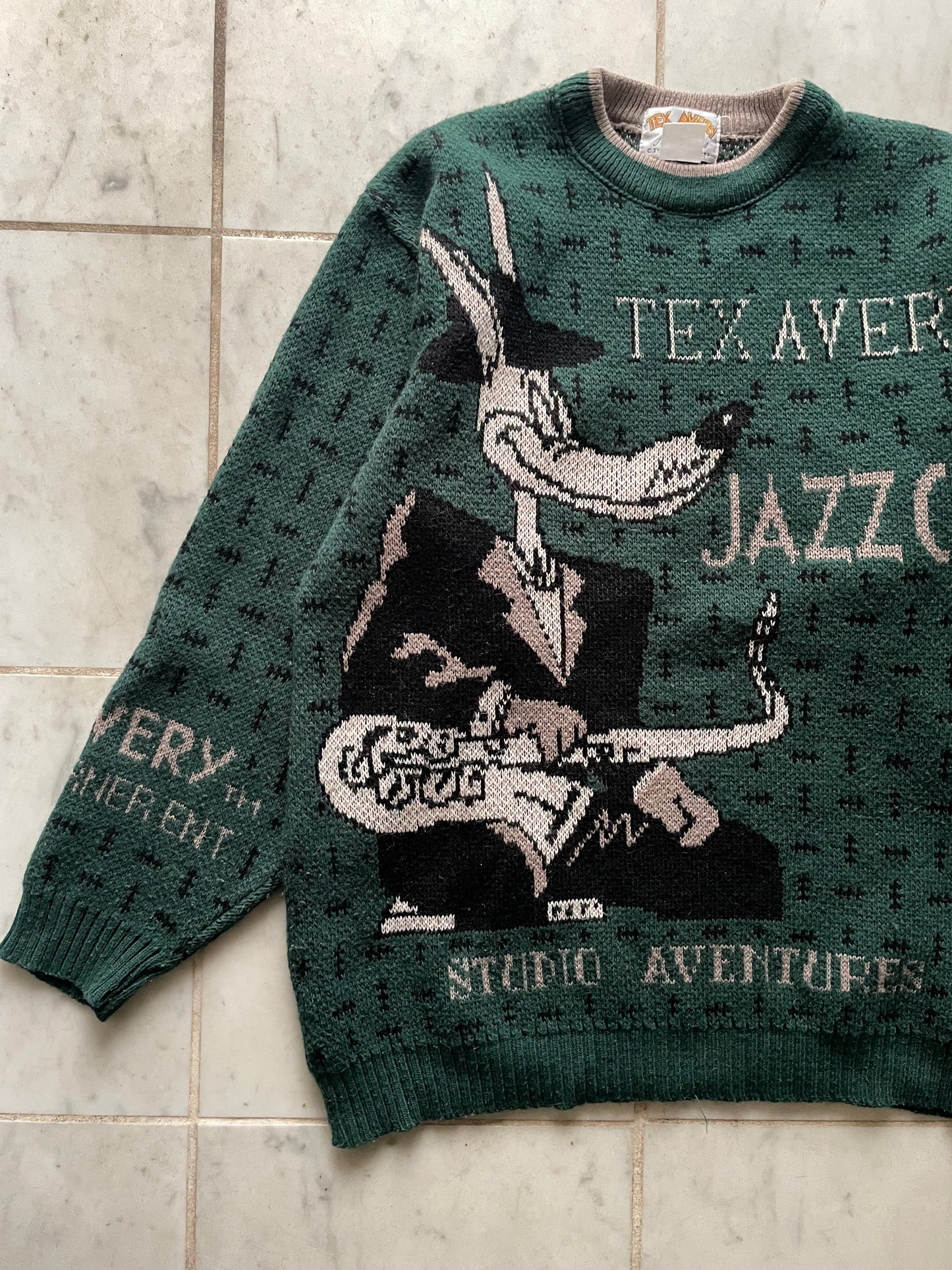 TEX AVERY JAZZ CLUB KNIT JUMPER - LARGE