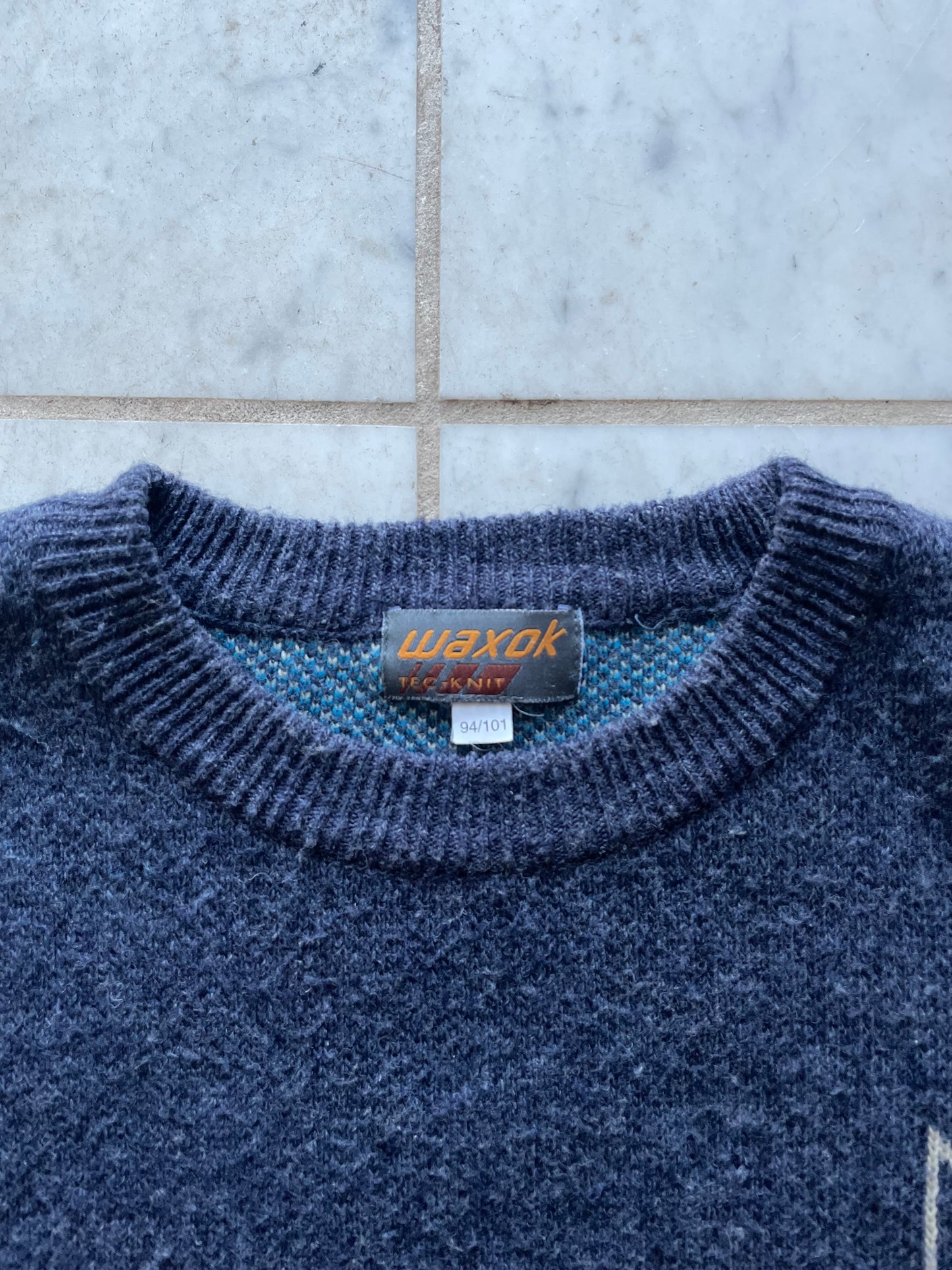 WAXOK 'DRAGON' KNIT SWEATER - LARGE