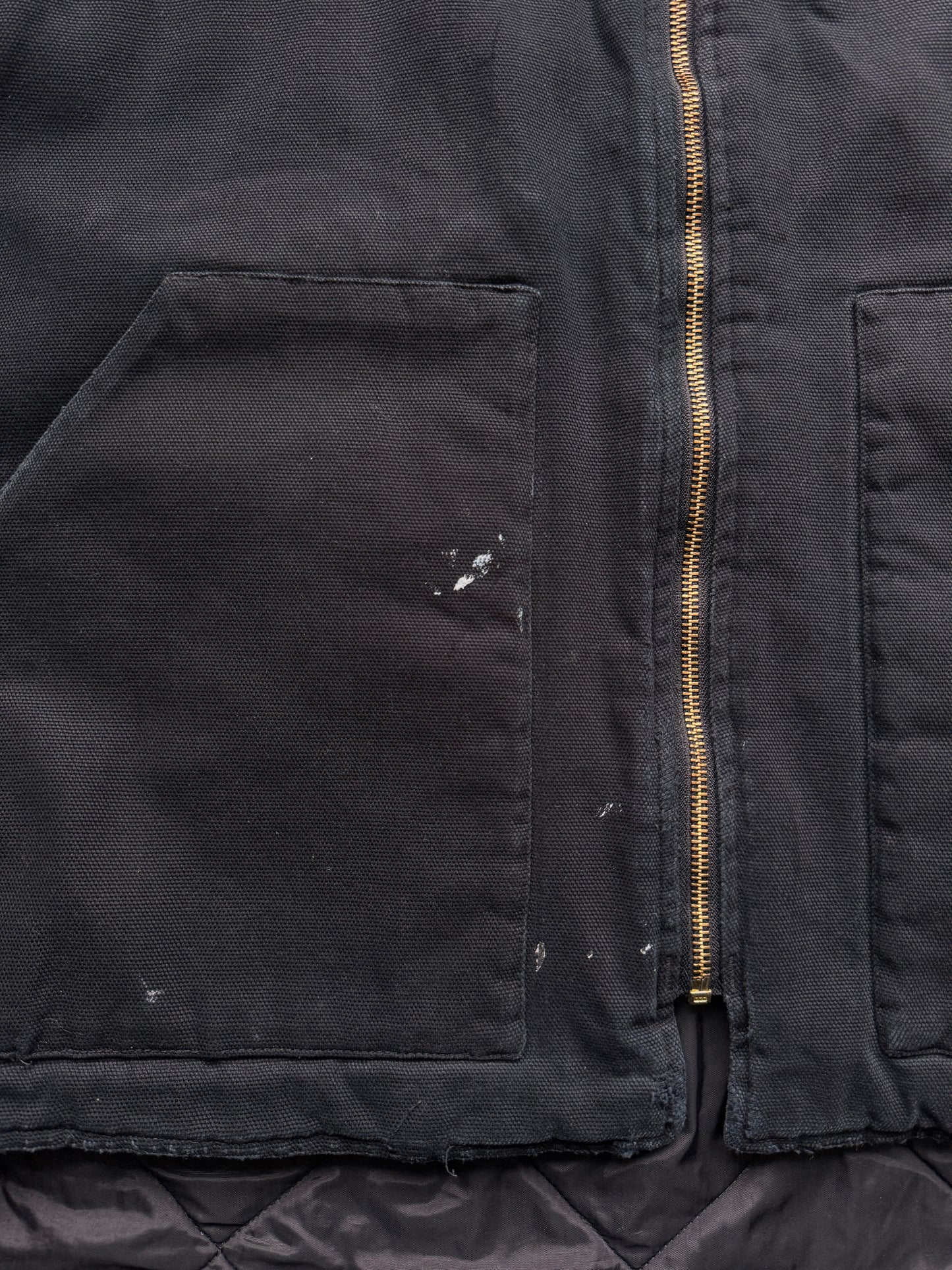 VINTAGE TRI-MOUNTAIN BLACK WORK GILET - XXL