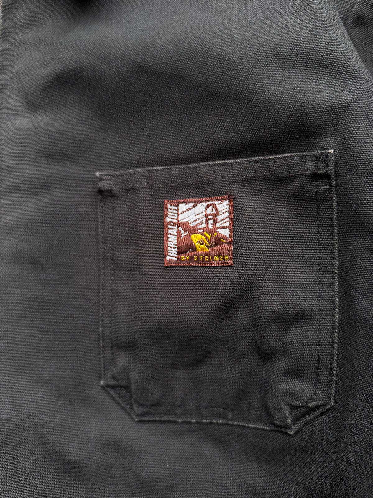 VINTAGE STEINER INDUSTRIES GREY CHORE JACKET - XL