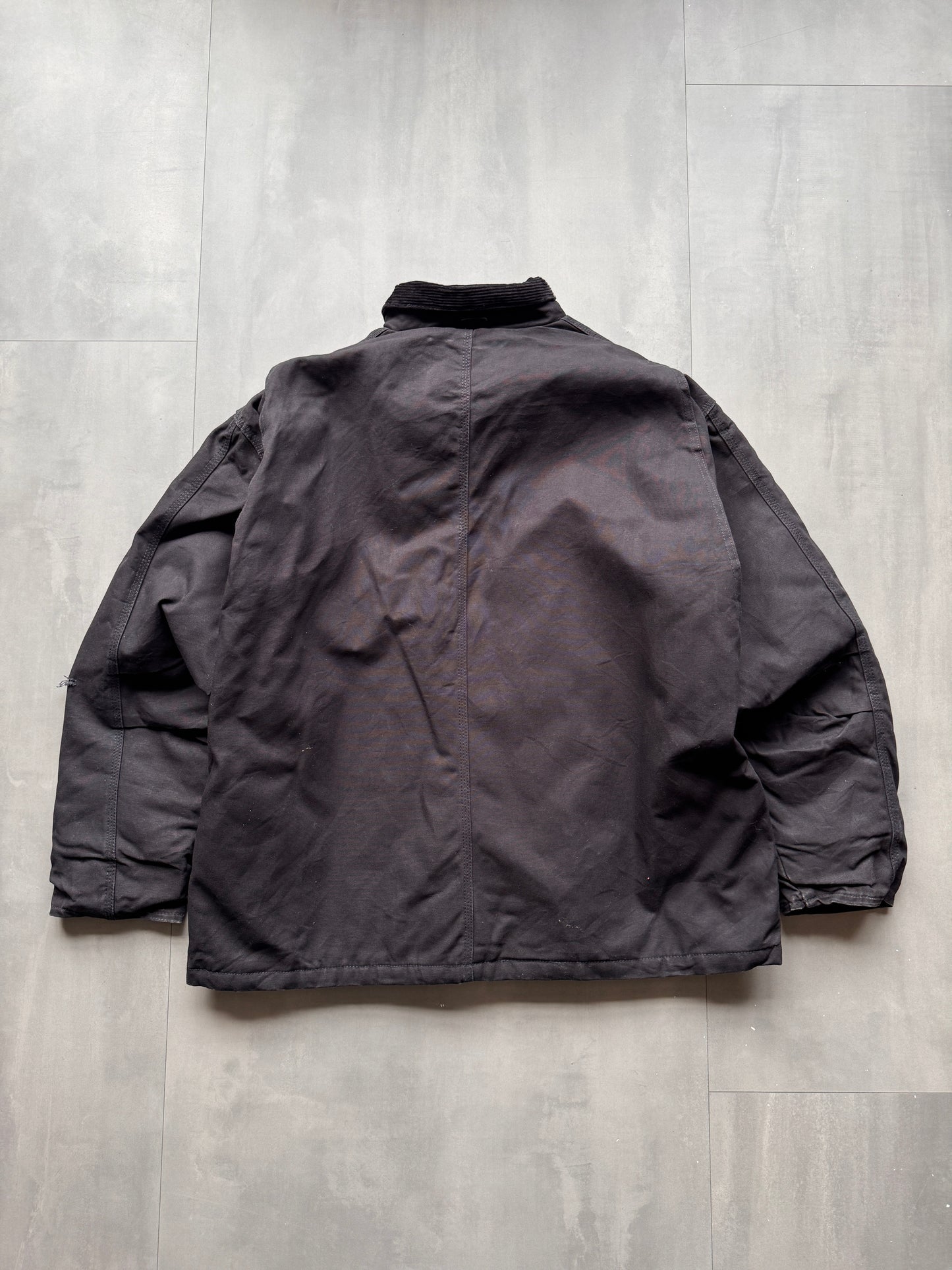VINTAGE BERNE BLACK ARCTIC JACKET - XL
