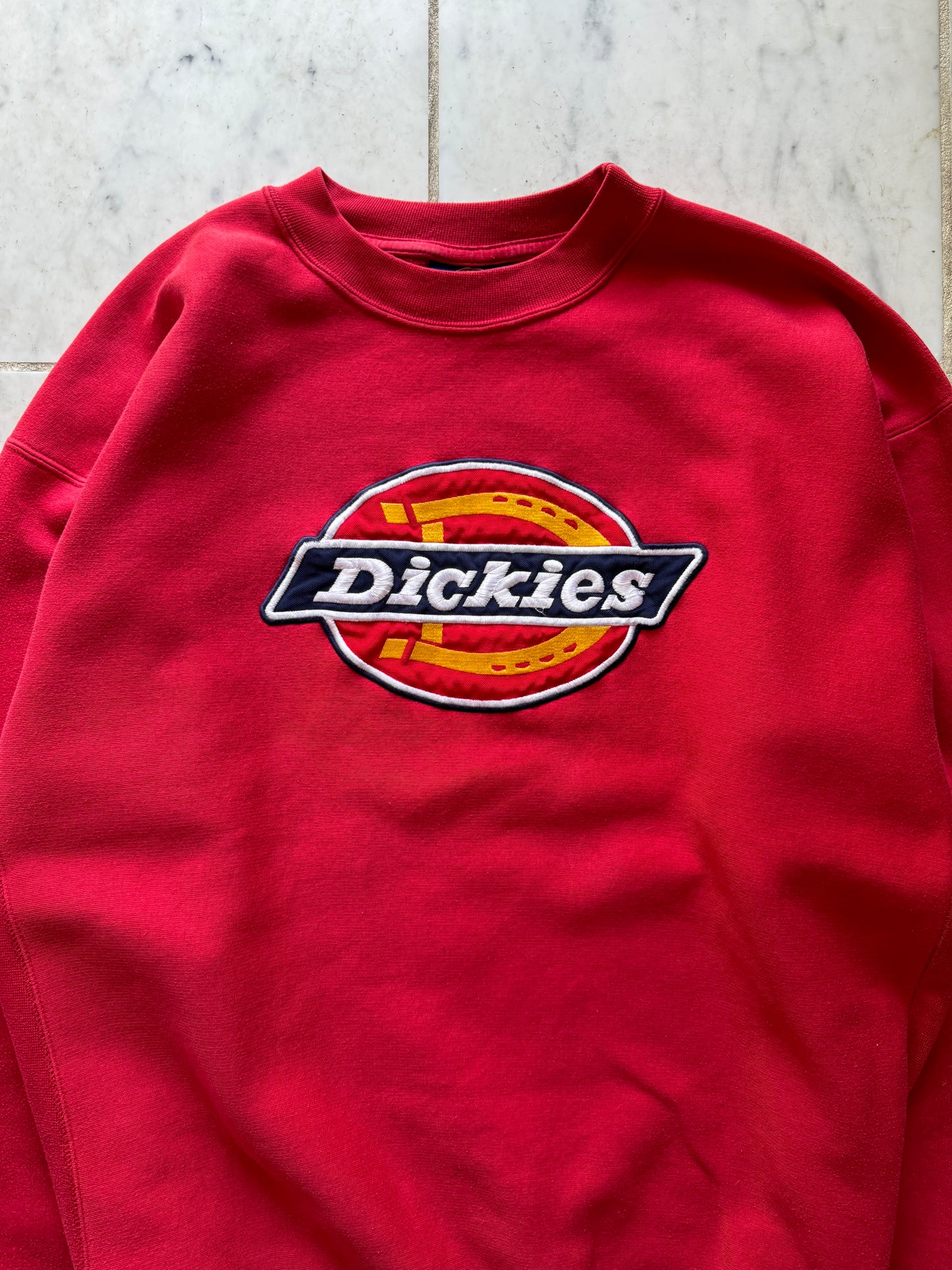 DICKIES RED SWEATER - XLARGE/XXLARGE