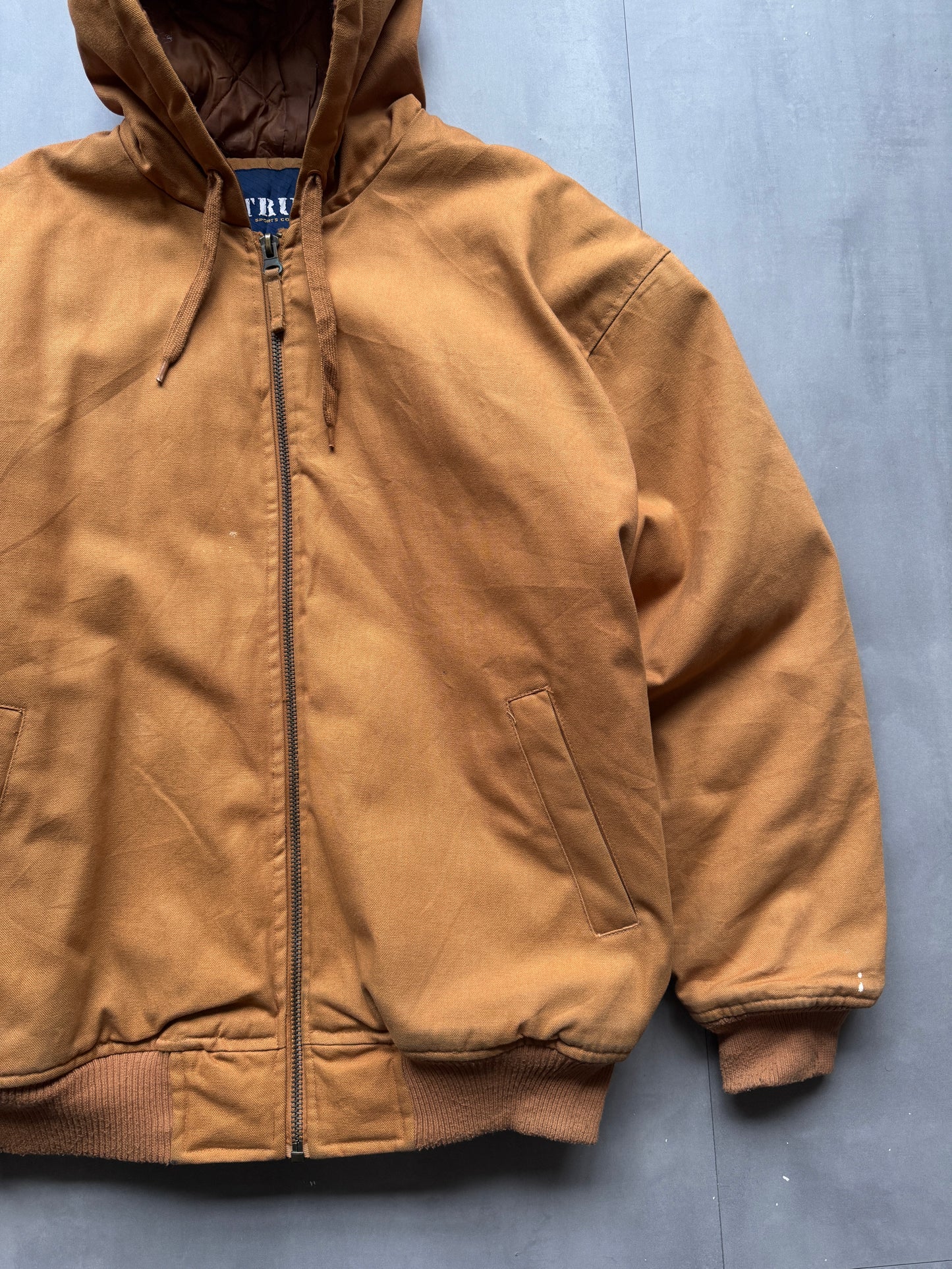 VINTAGE TAN ACTIVE JACKET - XL
