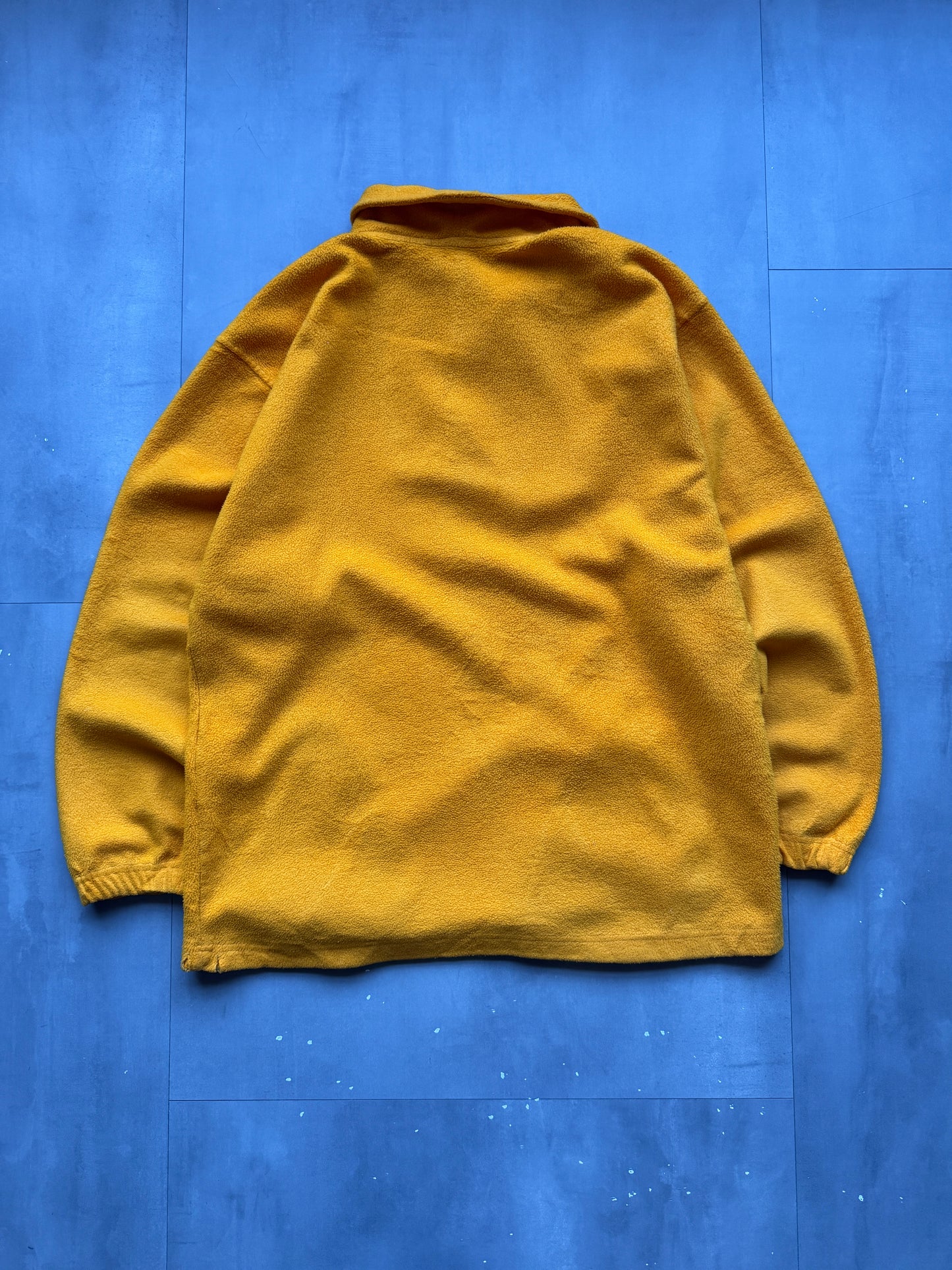 VINTAGE RALPH LAUREN POLO SPORT YELLOW FLEECE SWEATER - XL