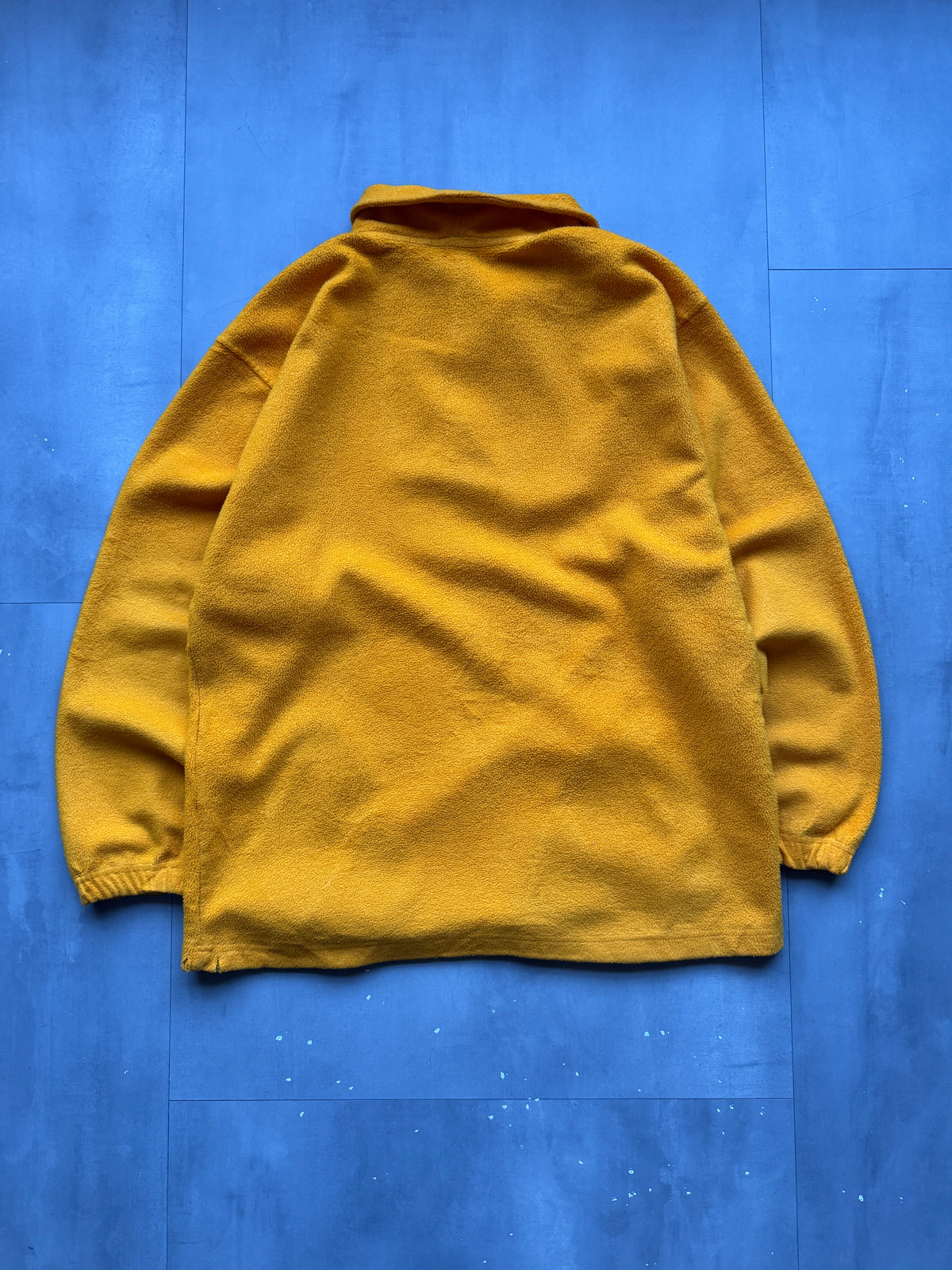 VINTAGE RALPH LAUREN POLO SPORT YELLOW FLEECE SWEATER - XL