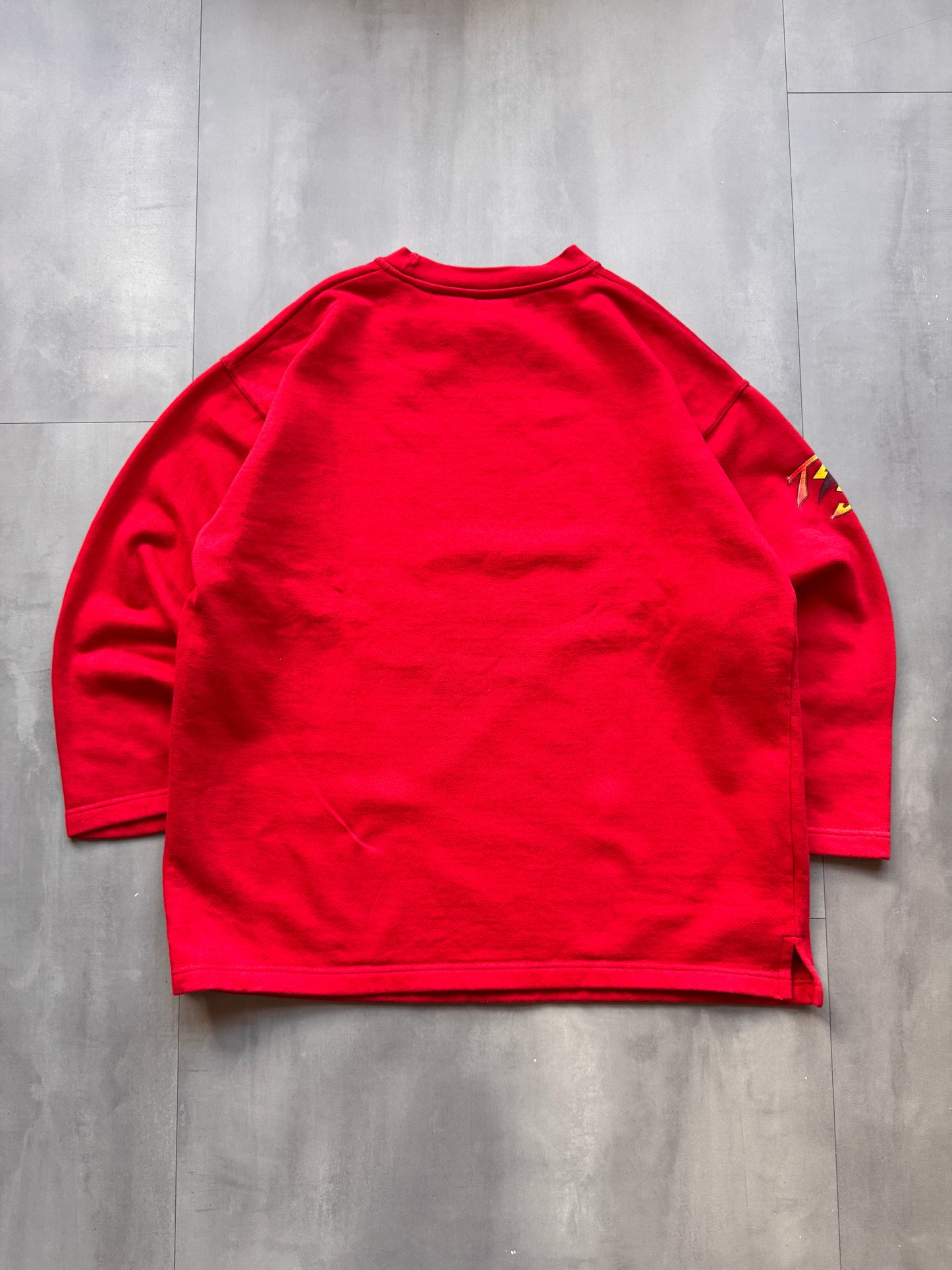 VINTAGE F1 RALF SCHUMACHER RED SWEATER - M