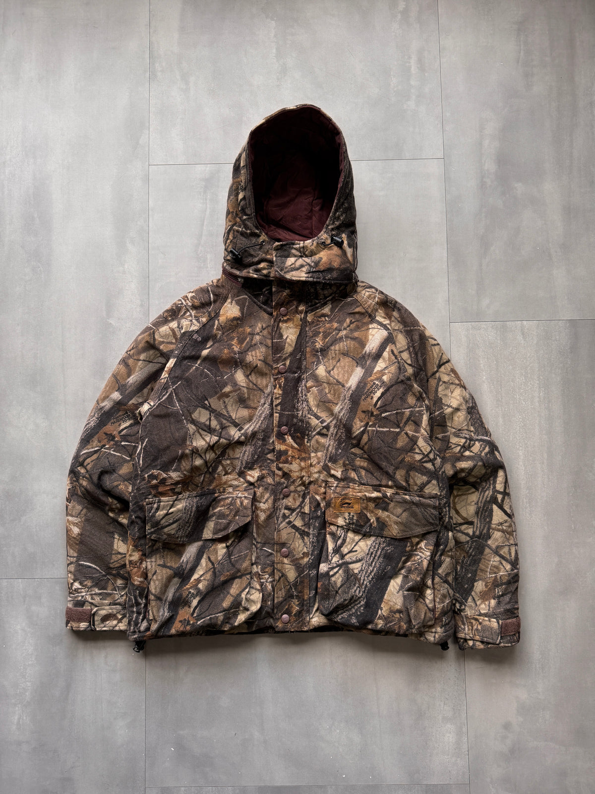 VINTAGE DUXBAK REALTREE HUNTING JACKET - LARGE