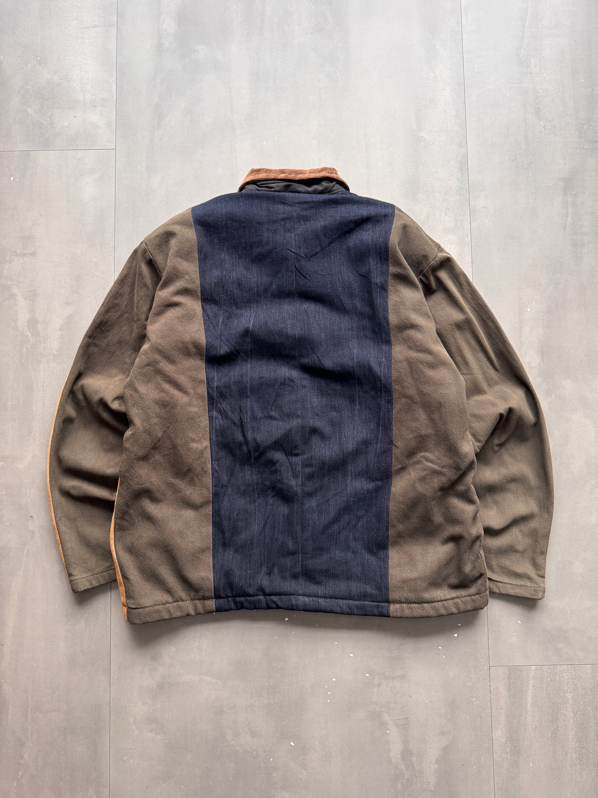 VINTAGE REWORKED CARHARTT MULTICOLOR DETROIT JACKET - L