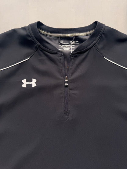 VINTAGE UNDERARMOUR BLACK SPORT TEE - L