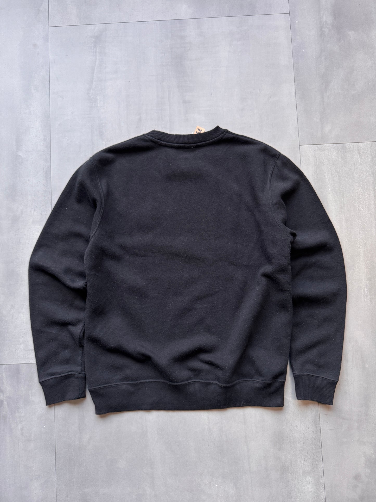 VINTAGE CONVERSE BLACK SWEATER - SMALL