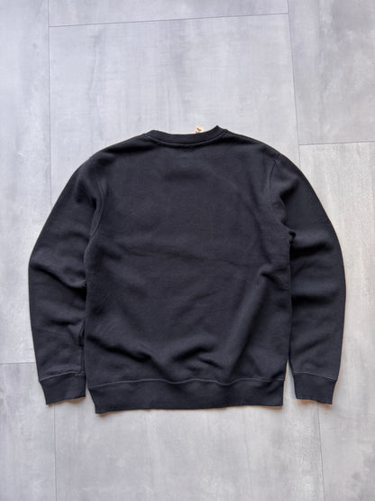 VINTAGE CONVERSE BLACK SWEATER - SMALL