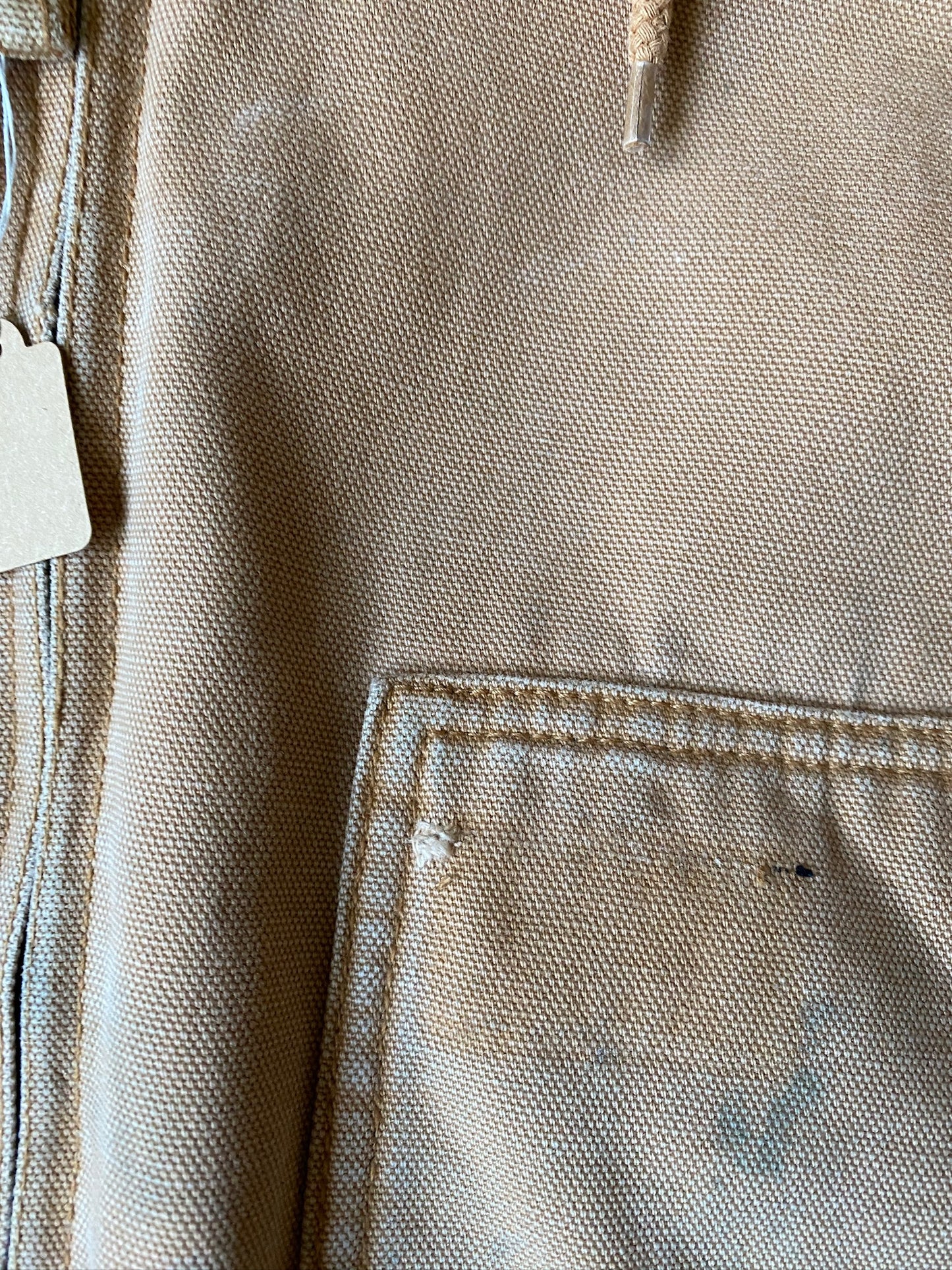VINTAGE BIG SMITH TAN ACTIVE JACKET - L