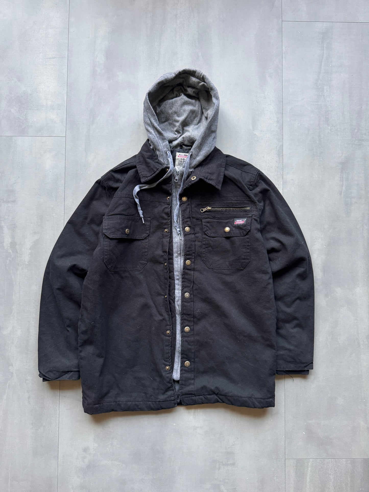 VINTAGE DICKIES BLACK JACKET - S