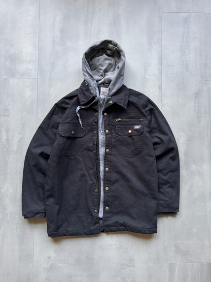VINTAGE DICKIES BLACK JACKET - S