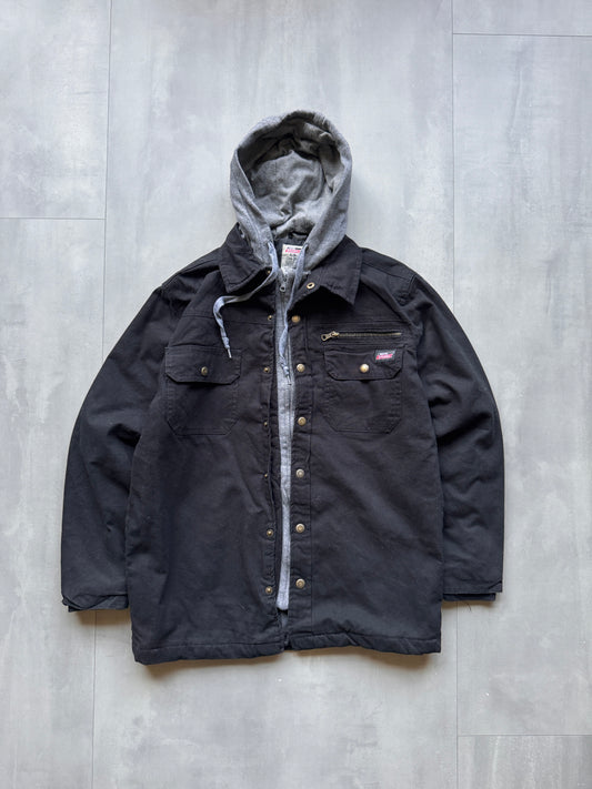 VINTAGE DICKIES BLACK JACKET - S