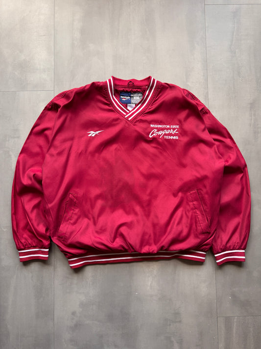 VINTAGE REEBOK COYOTES MAROON WINDBREAKER - XXL