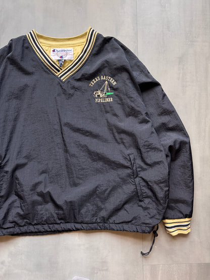 VINTAGE CHAMPION BLACK WINDBREAKER - XXL