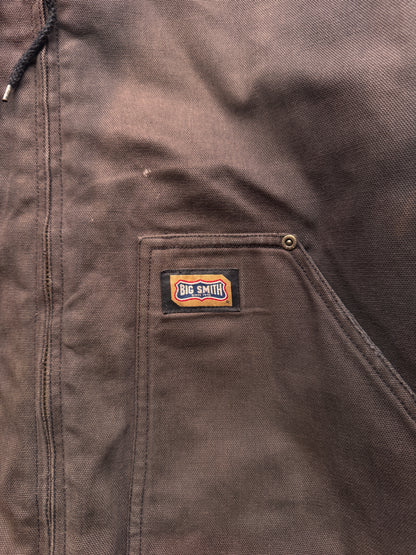 VINTAGE WALLS FADED GREY/BLACK ACTIVE JACKET - L