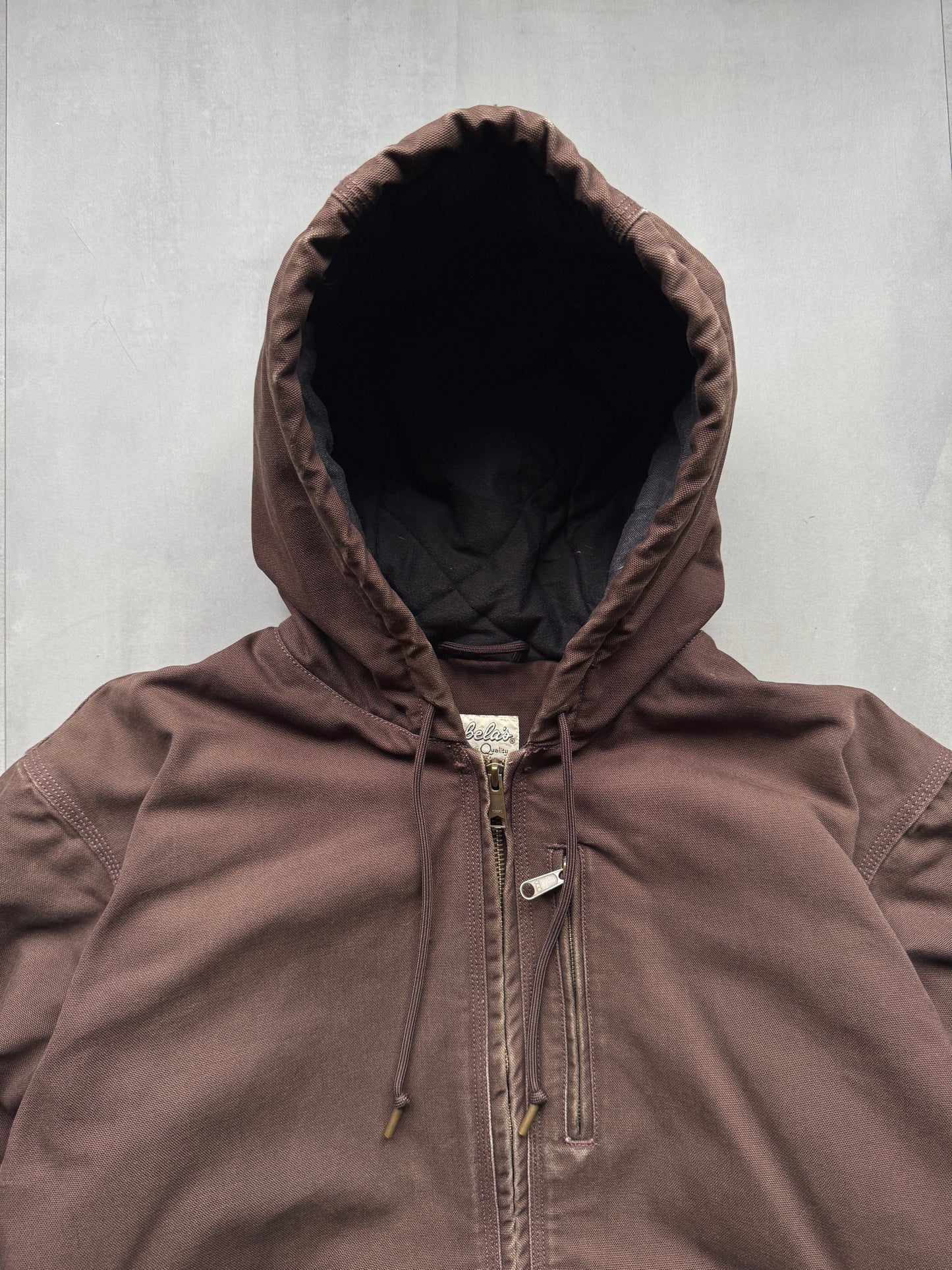 VINTAGE CABELA'S DARK BROWN ACTIVE JACKET - XL