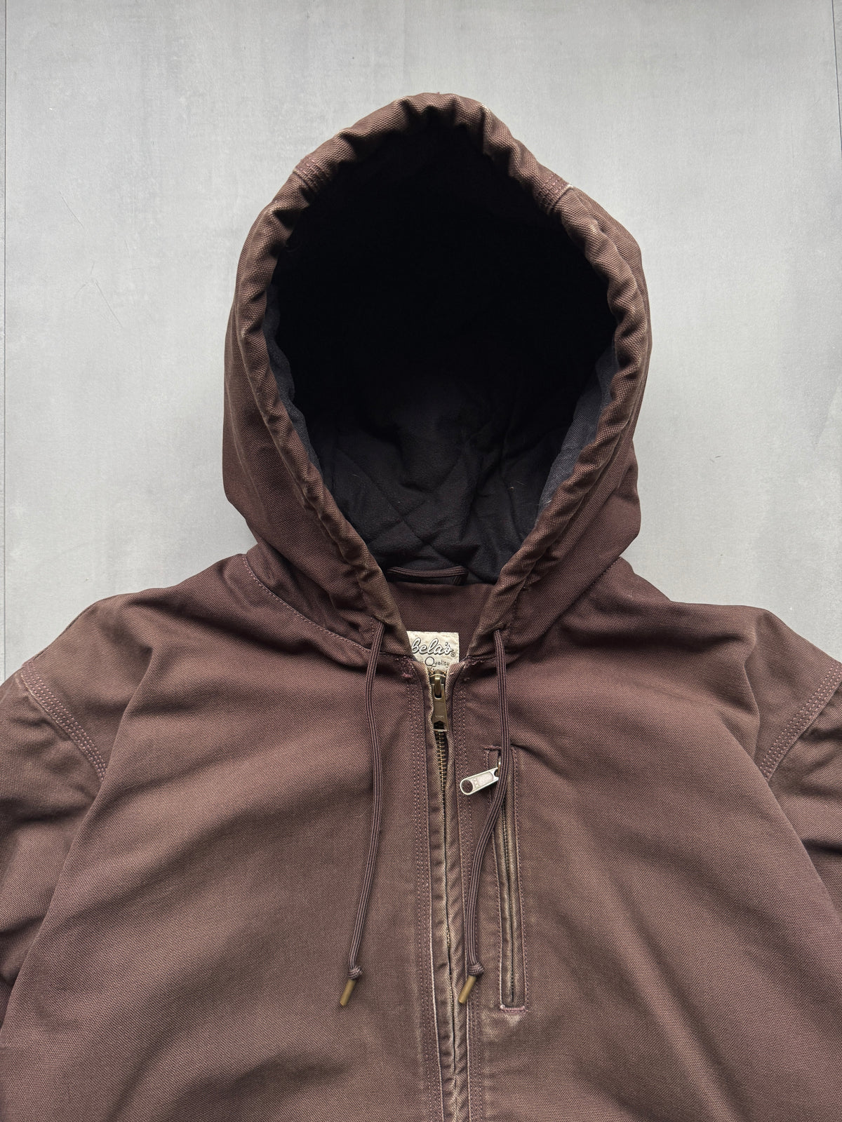 VINTAGE CABELA'S DARK BROWN ACTIVE JACKET - XL