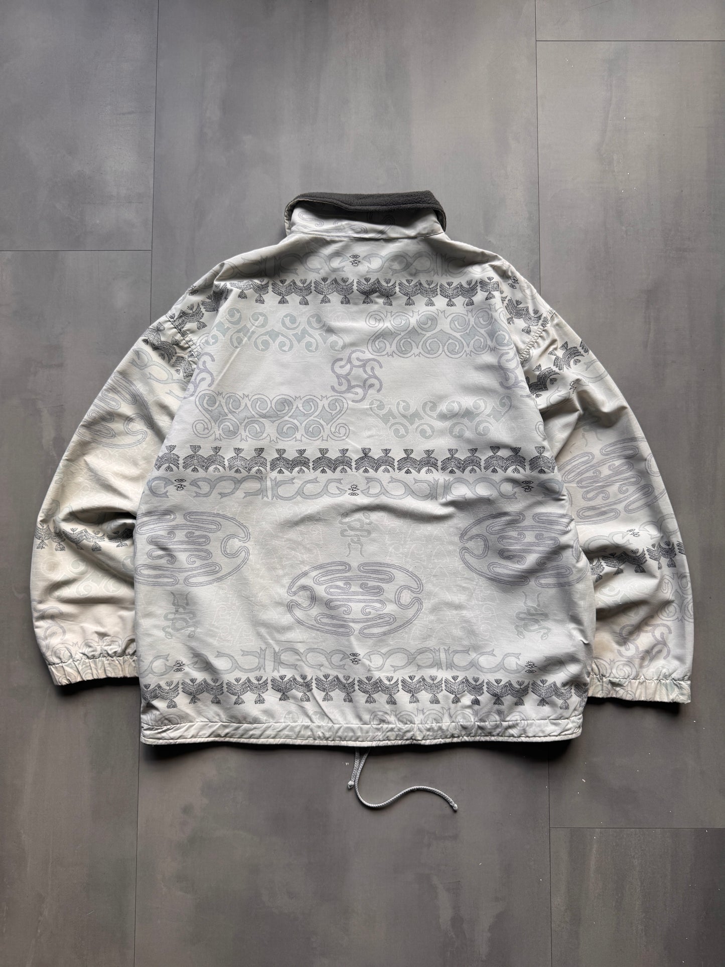 VINTAGE RIPCURL WHITE JACKET - XXL