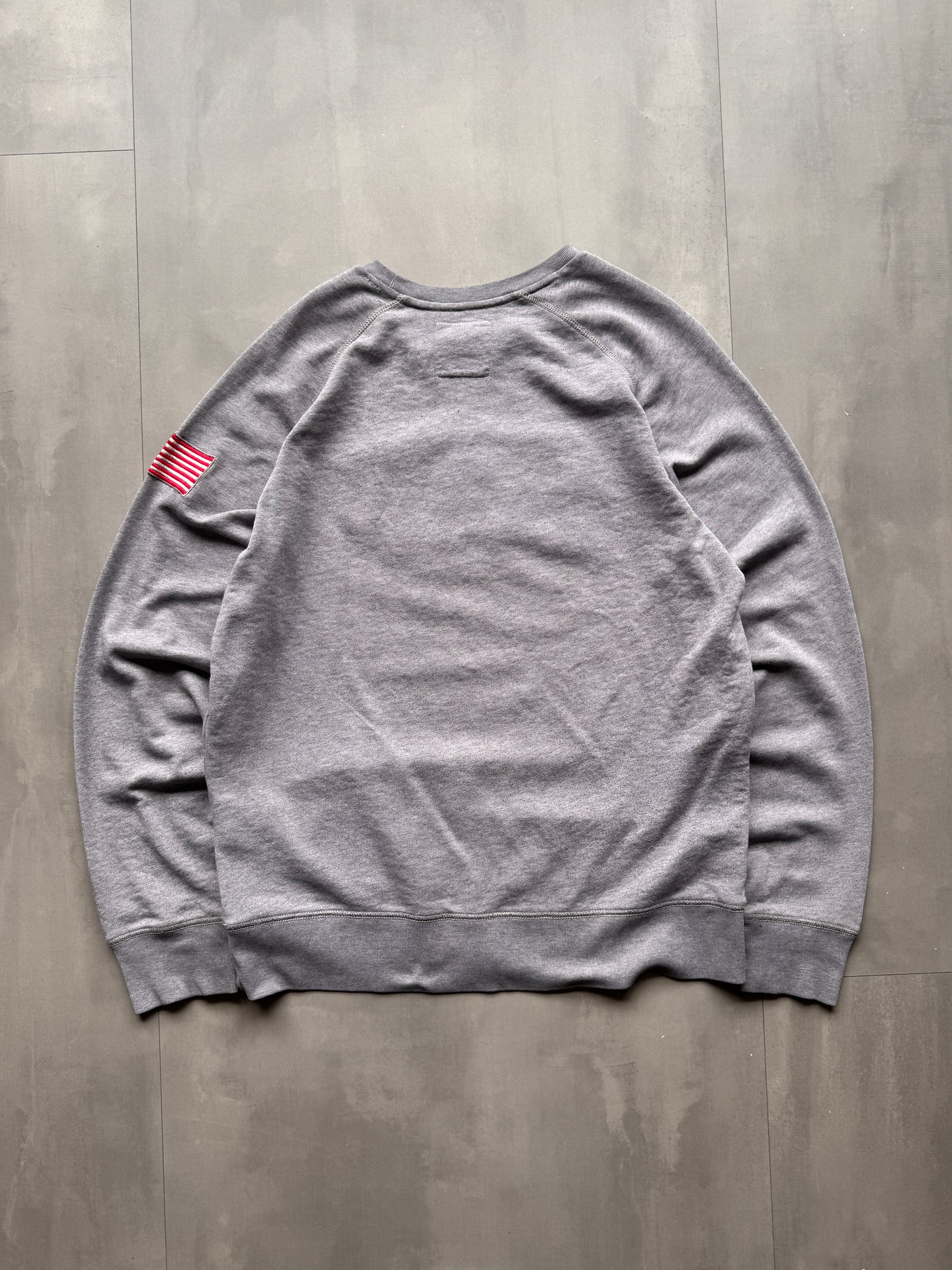 VINTAGE GAP USA GREY LONGSLEEVE - L
