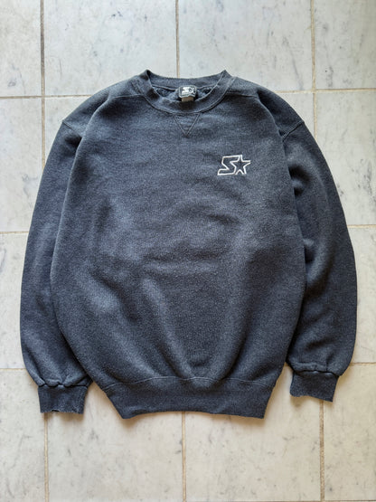 STARTER GREY SWEATER - XLARGE/XXLARGE