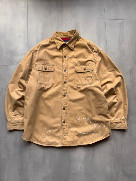 VINTAGE TAN WORK JACKET - XXL