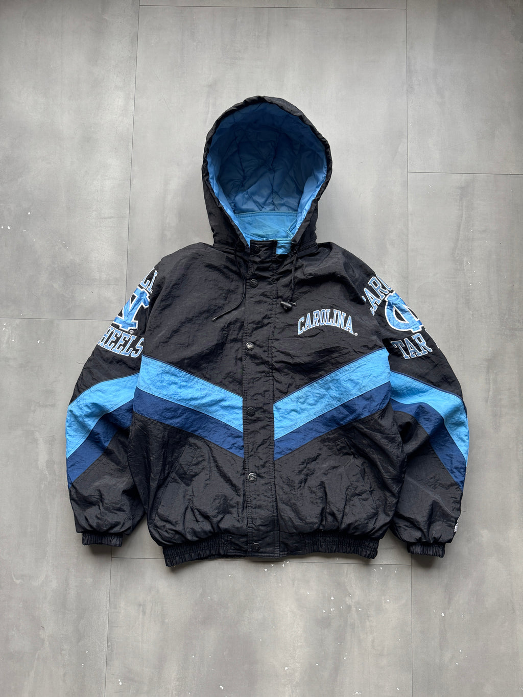 VINTAGE STARTER NORTH CAROLINA JACKET - M