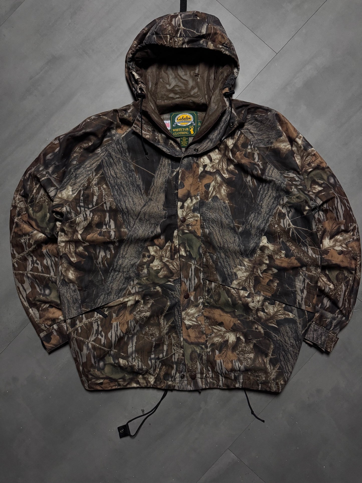 REALTREE CABELA'S WHITETAIL CLOTHING JACKET - LARGE/XLARGE