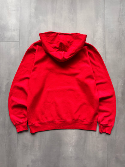 VINTAGE NFL KANSAS CITY CHIEFS RED HOODIE - S