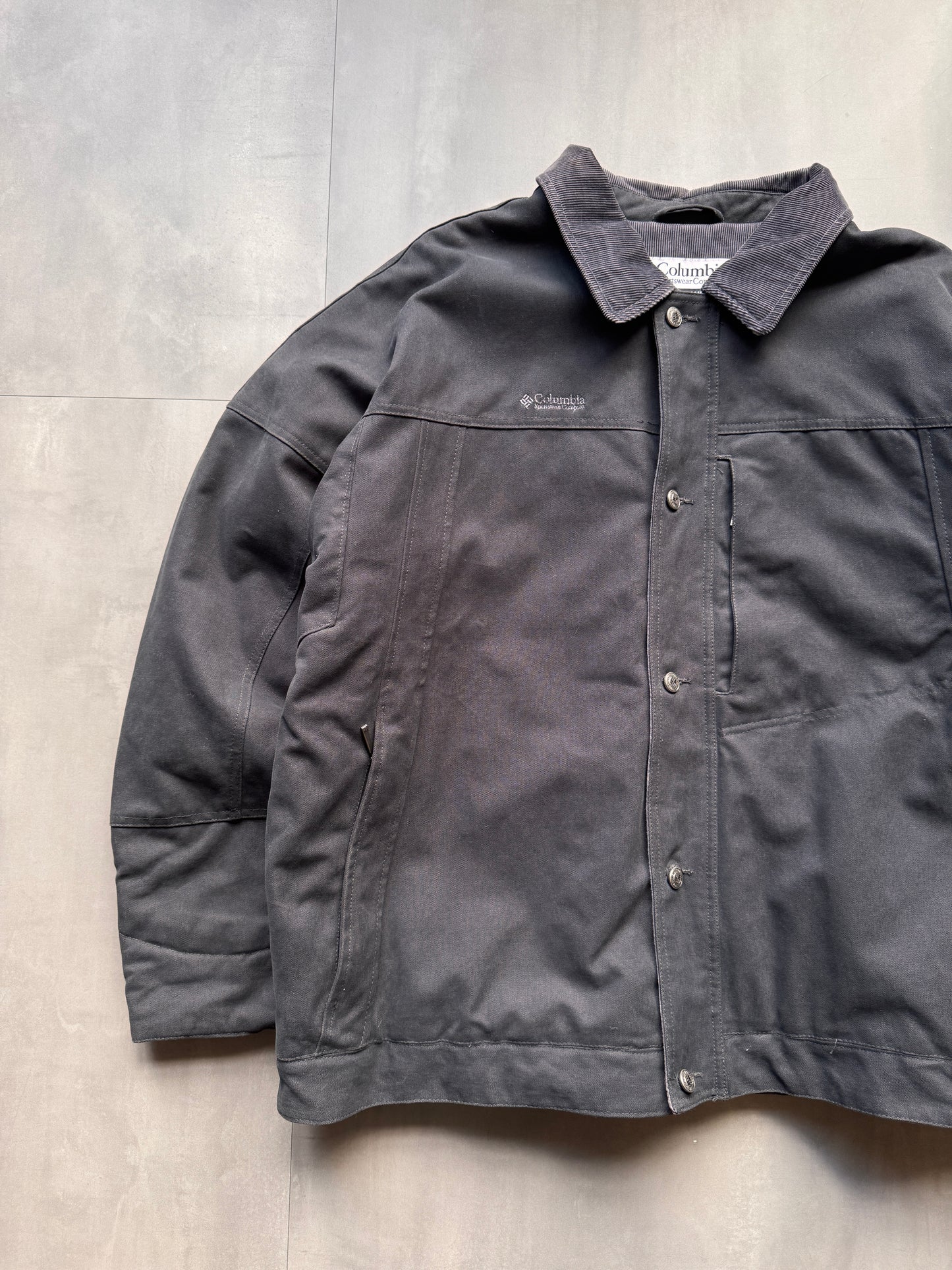 VINTAGE COLUMBIA SPORTSWEAR LINED DETROIT JACKET - XXL
