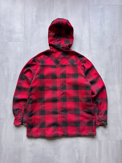 VINTAGE DICKIES RED FLANNEL JACKET - M