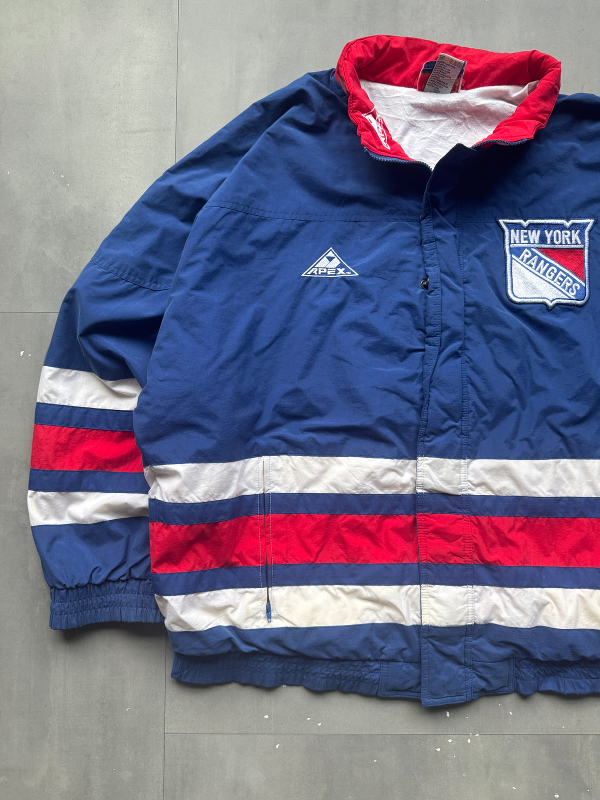 VINTAGE NHL NEW YORK RANGERS JACKET - XL