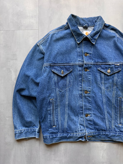 VINTAGE CARHARTT DENIM JACKET - XL