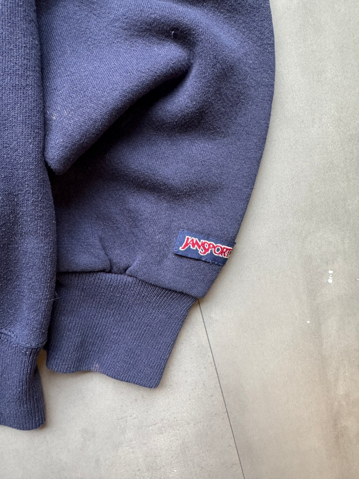 VINTAGE MIZZOU UNIVERSITY NAVY SWEATER - L