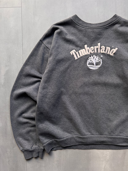 VINTAGE TIMBERLAND GREY SWEATER - S