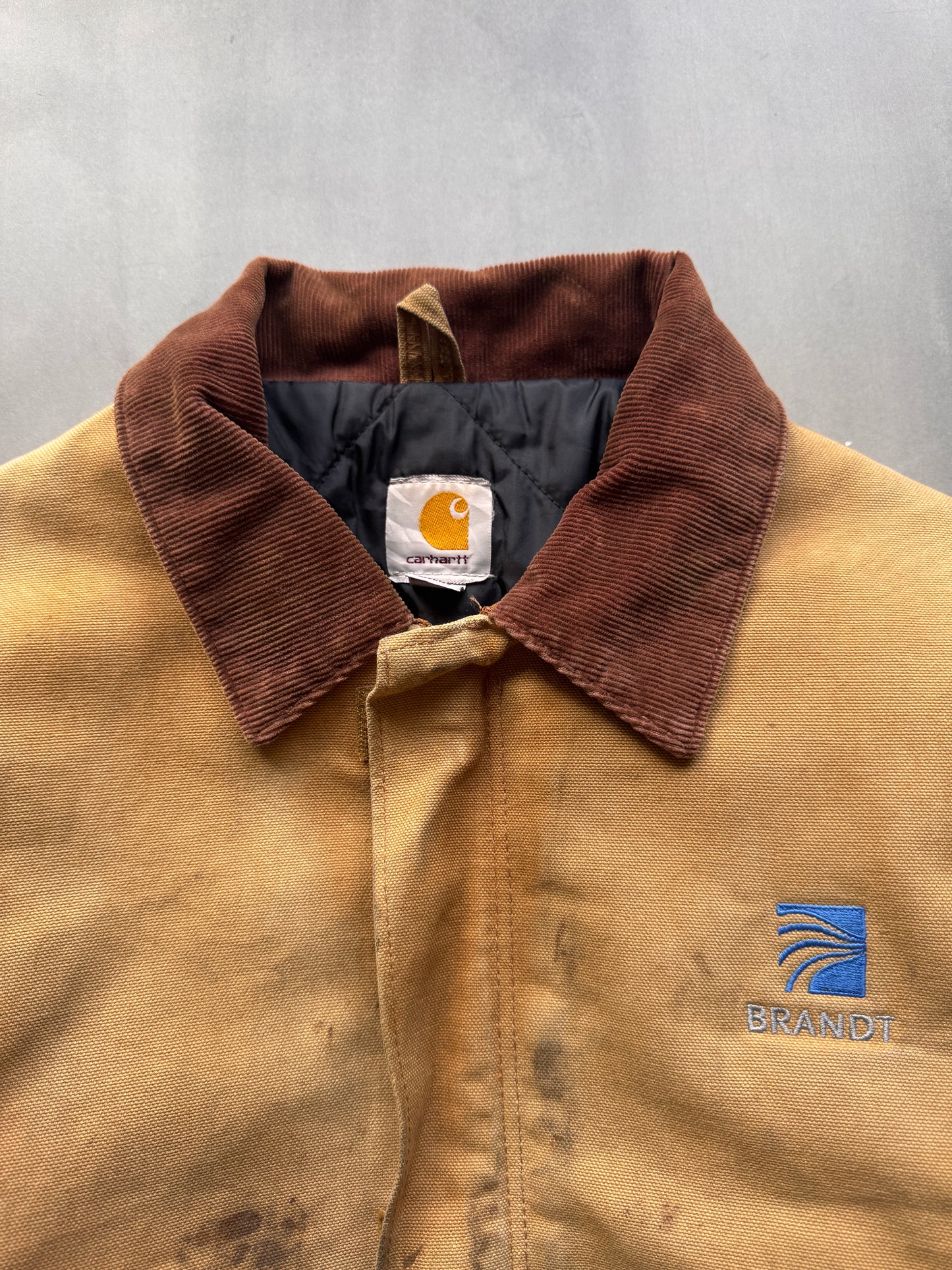 VINTAGE CARHARTT TAN ARCTIC JACKET - M