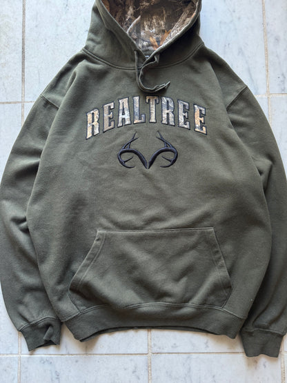 REALTREE MOSS GREEN HOODIE - XLARGE