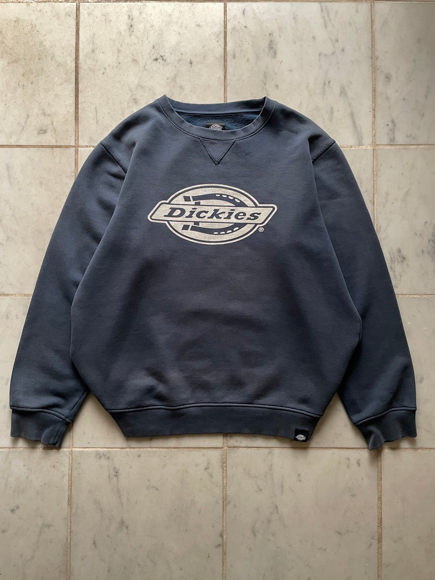 DICKIES BLUE SWEATER - LARGE