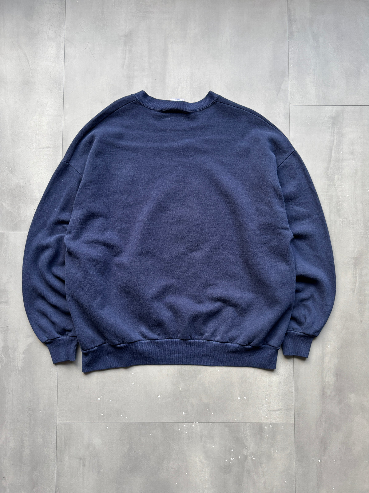 VINTAGE KANSAS JAYHAWKS NAVY SWEATER - L