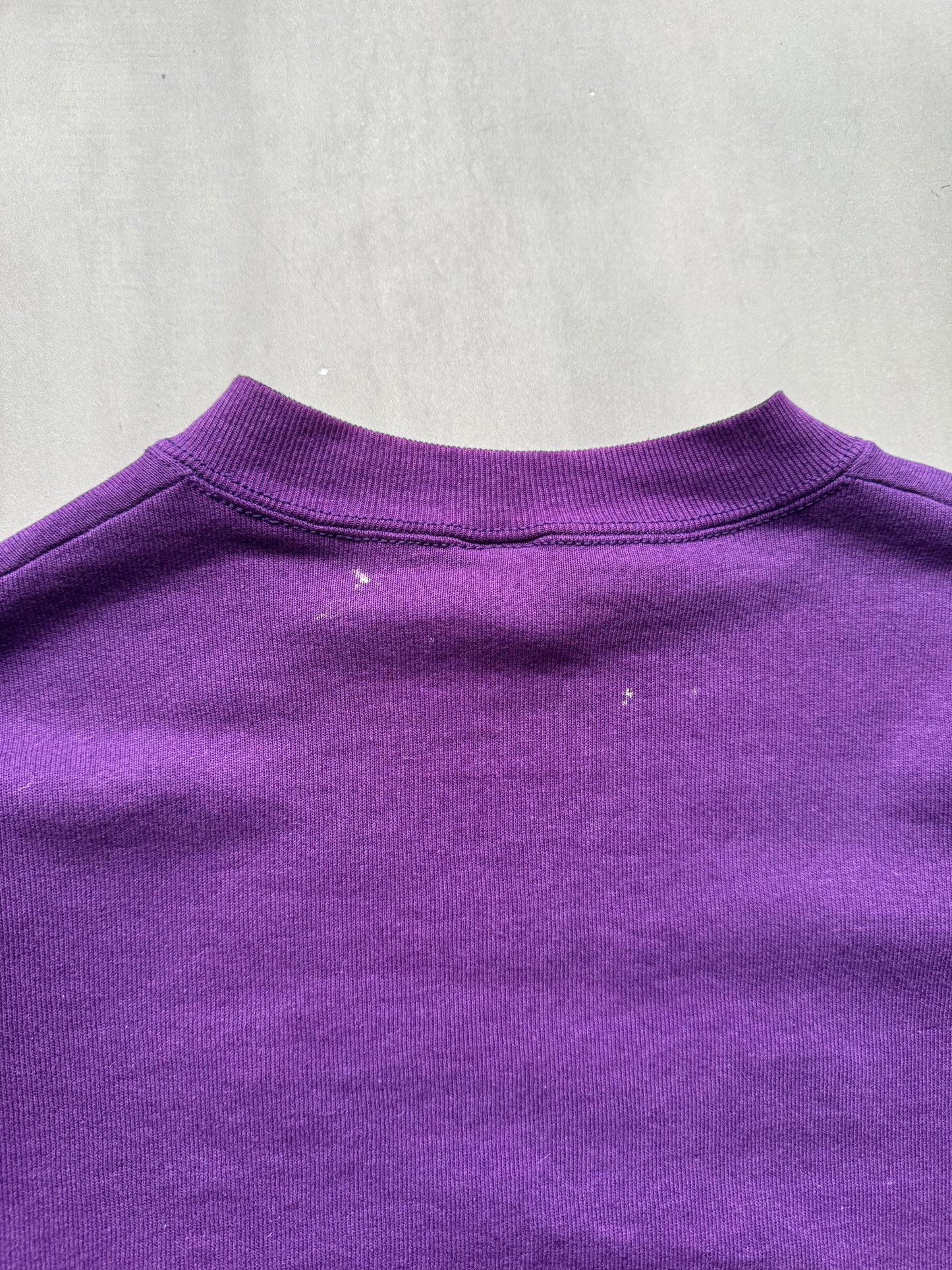 VINTAGE NFL BALTIMORE RAVENS PURPLE SWEATER - L