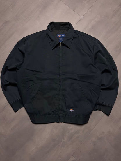 DICKIES BLACK EISENHOWER JACKET - LARGE