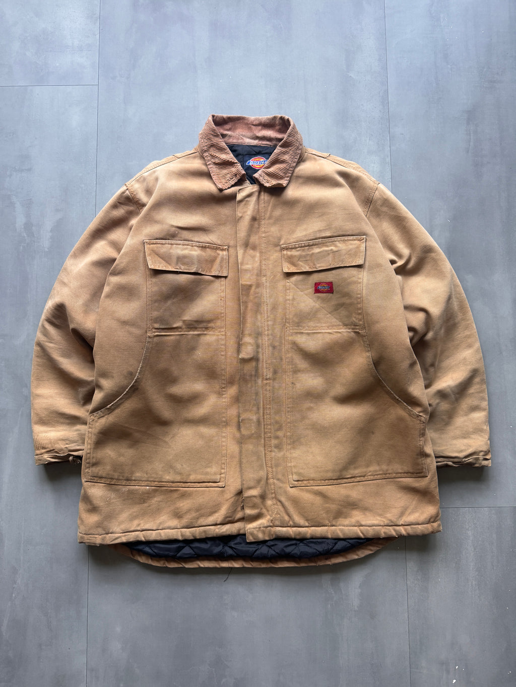 VINTAGE DICKIES TAN ARCTIC JACKET - L