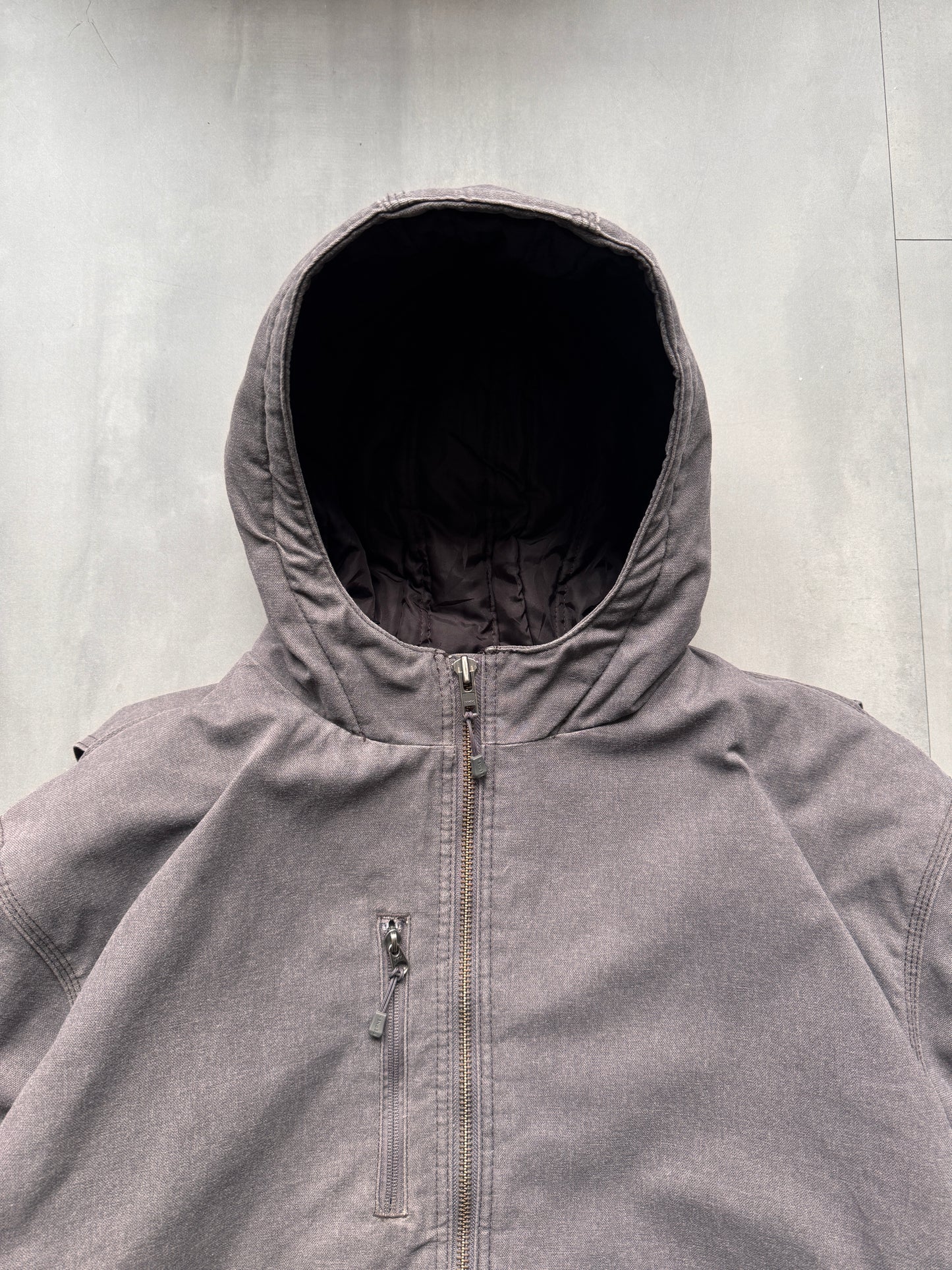 VINTAGE BERNE GREY JACKET - XXL