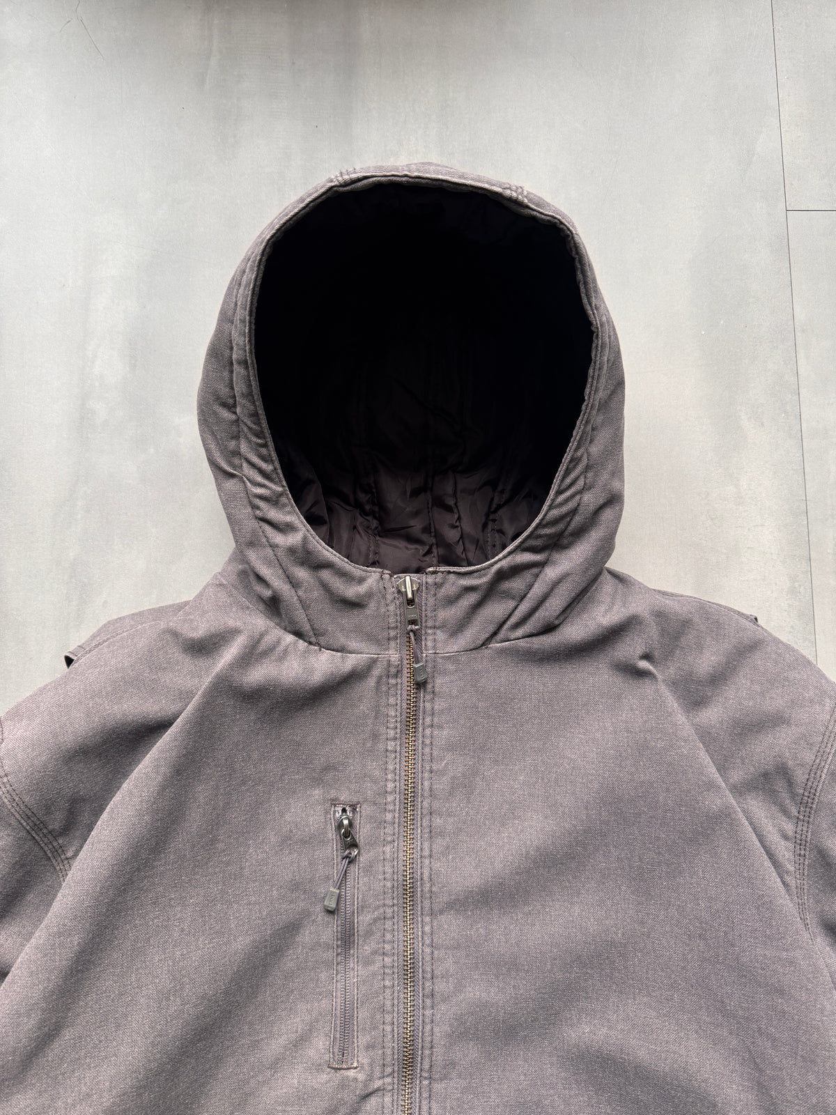 VINTAGE BERNE GREY JACKET - XXL