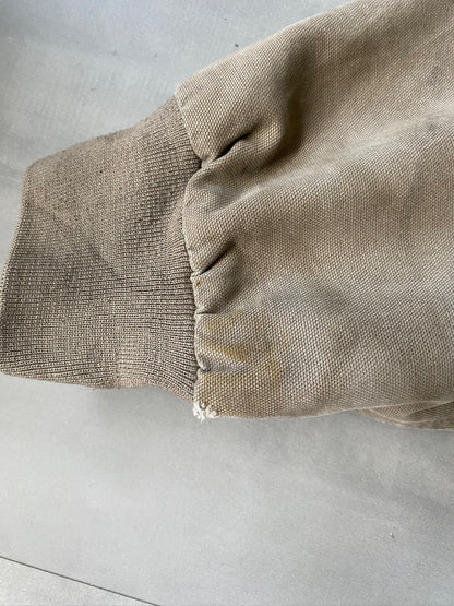 VINTAGE GOLDEN HARVEST FADED GREY ACTIVE JACKET - XL