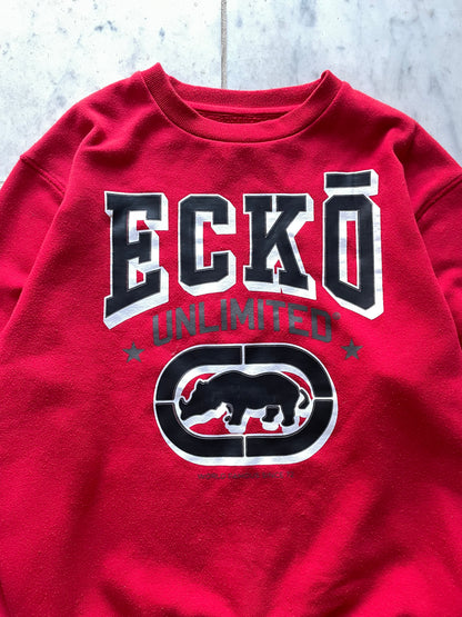 ECKO UNLTD. RED SWEATER - XLARGE
